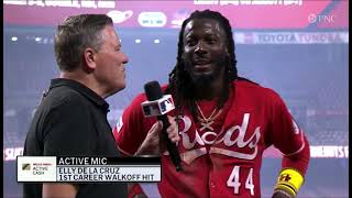 Elly De La Cruz Speaks With Jim Day Following First Career Walk-Off Hit