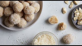 Coconut Macadamia Bliss Balls
