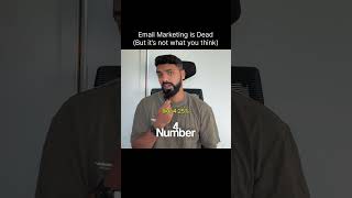 Email marketing is dead