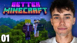 Better Minecraft Modded Survival Series  Episode 1