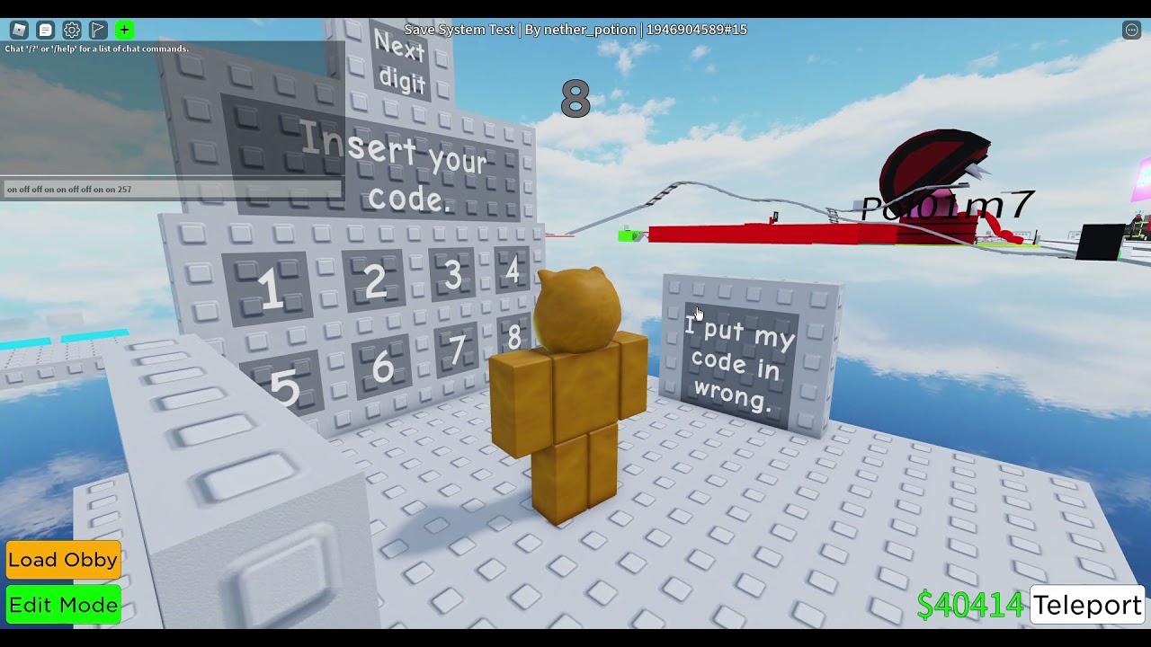 How To Save A Game Even When You Leave It In Obby Creator YouTube