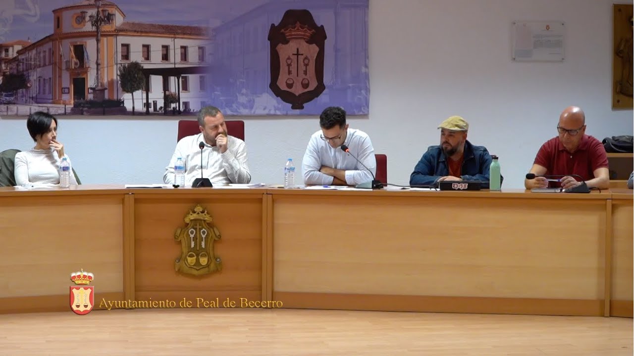 Pleno Ordinario Ayuntamiento de Peal de Becerro del 31 de Octubre de 2025