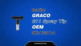 Graco 211 Spray Tip Tru211 OEM Net Worth