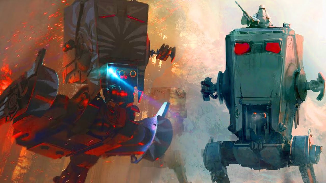SF・ファンタジー・ホラー Star Wars AT-ST Why People Were Terrified Of The AT-ST: Star Wars lore - YouTube