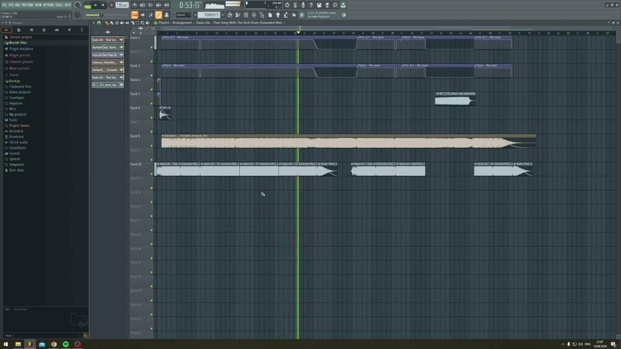 Hardwell - Encoded & Dada Life - That Song With The Kick Drum (M4NS MashUp)