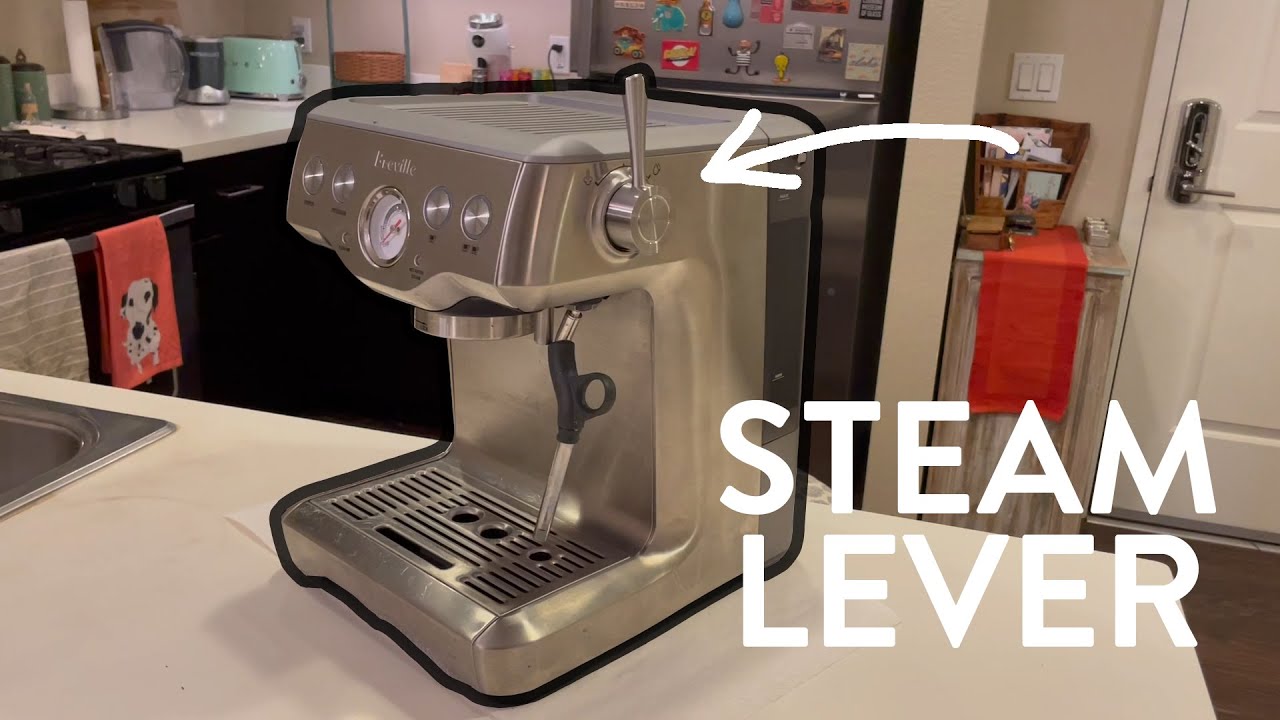 Installing a Steam Lever on Breville Espresso Machine YouTube
