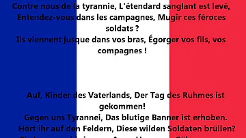 Was heißt Marseillaise auf Deutsch?