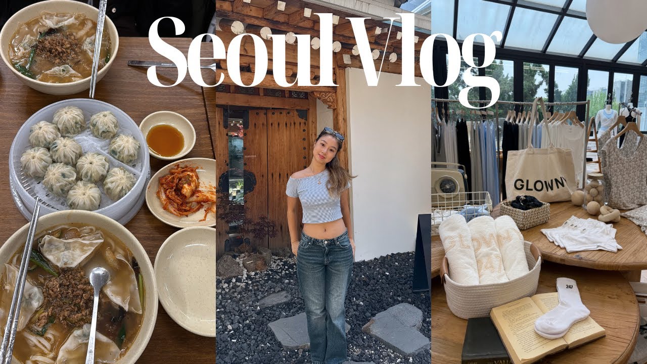 SEOUL VLOG | best places to shop & eat in the trendiest neighborhoods