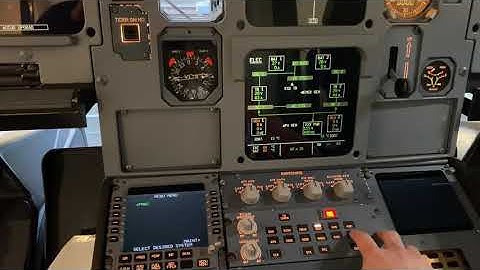 Airbus A320 ECAM Control Panel
