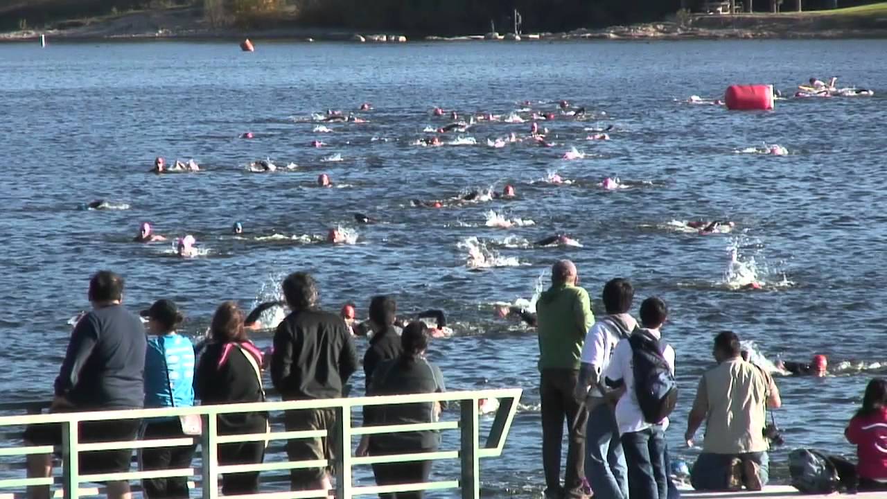 Turkey Tri at Puddingstone Lake, San Dimas, Nov 27, 2011 YouTube