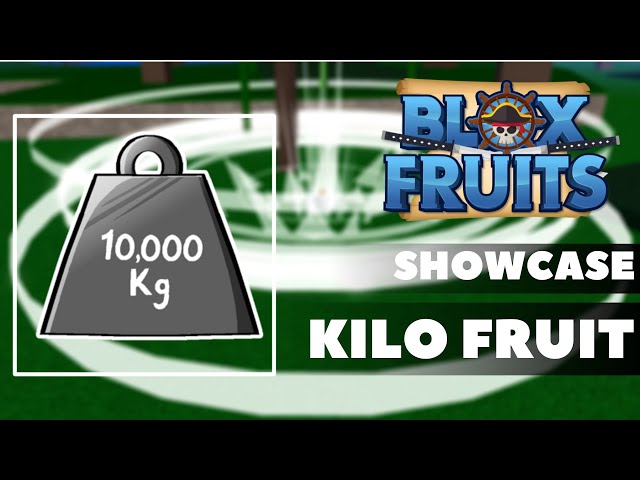 SHOWCASE DA FRUTA GIRO, CORTE E KILO NO BLOX FRUITS 