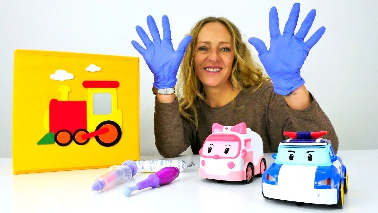 Leo der Lastwagen und andere Spielzeugautos in Valerias Kindergarten. Spielzeug Video für Kinder