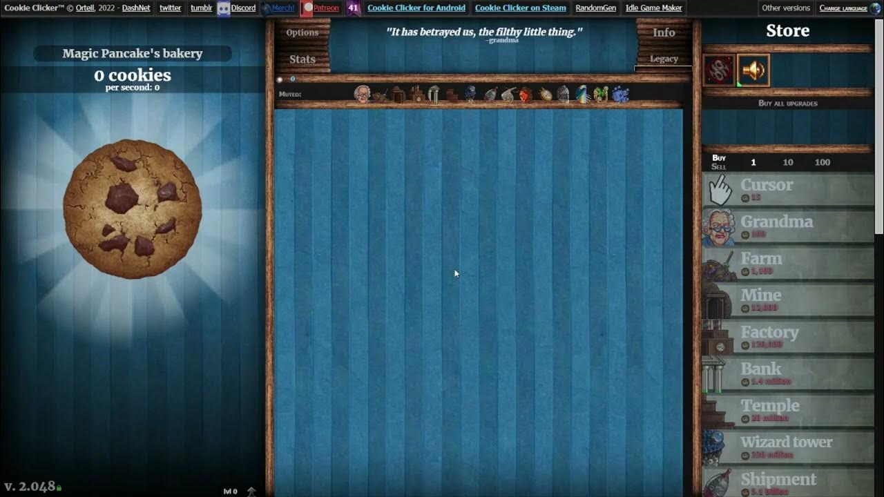 Cookie clicker Lucky cookie YouTube