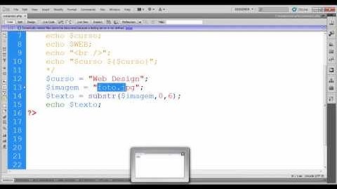 Curso de php aula 14 substr e strlen do php