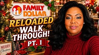 Christmas Decorations Series | Family Dollar | Walk Through