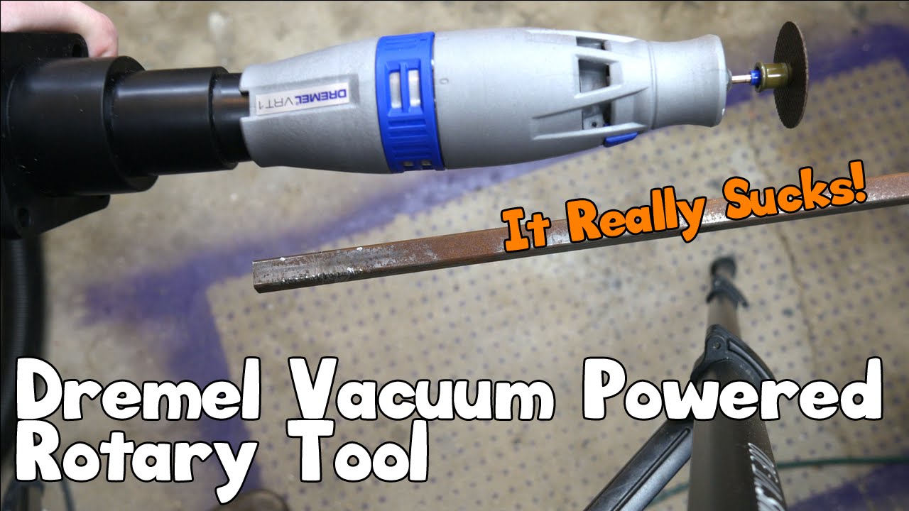 Dremel VRT1 Vacuum Powered Rotary Tool Review It Really Sucks YouTube