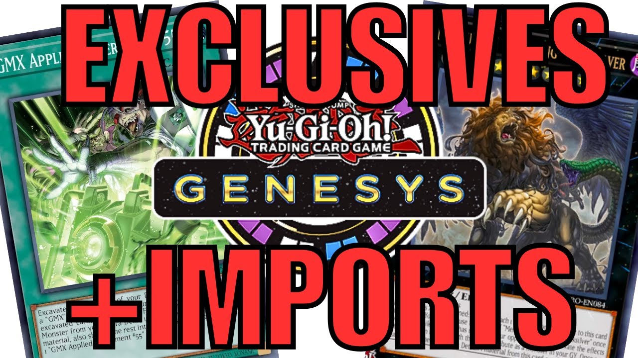 Влияют ли эксклюзивные карты и импортные товары из протокола Burst на Yu-Gi-Oh! Genesys?! #yugioh...