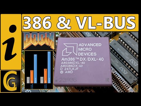 AMD 386 DX-40 and VESA LOCAL BUS - Boardreview and Benchmarks