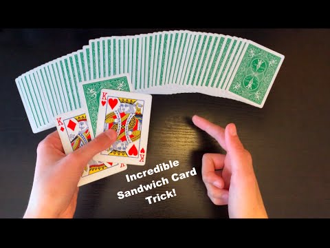 incredible sandwich beginner card trick revealed youtube