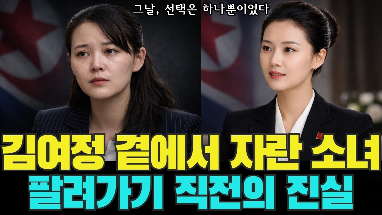 김여정 곁에서 자란 소녀의 탈북 팔려가기 직전 드러난 백두혈통의 그림자 | 탈북감동사연 | 북한이야기