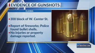 Gunshots in Elmira result in police investigation over the weekend