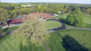 Aerial Video Spring Tour New Haven Country Club by Lake Whitney