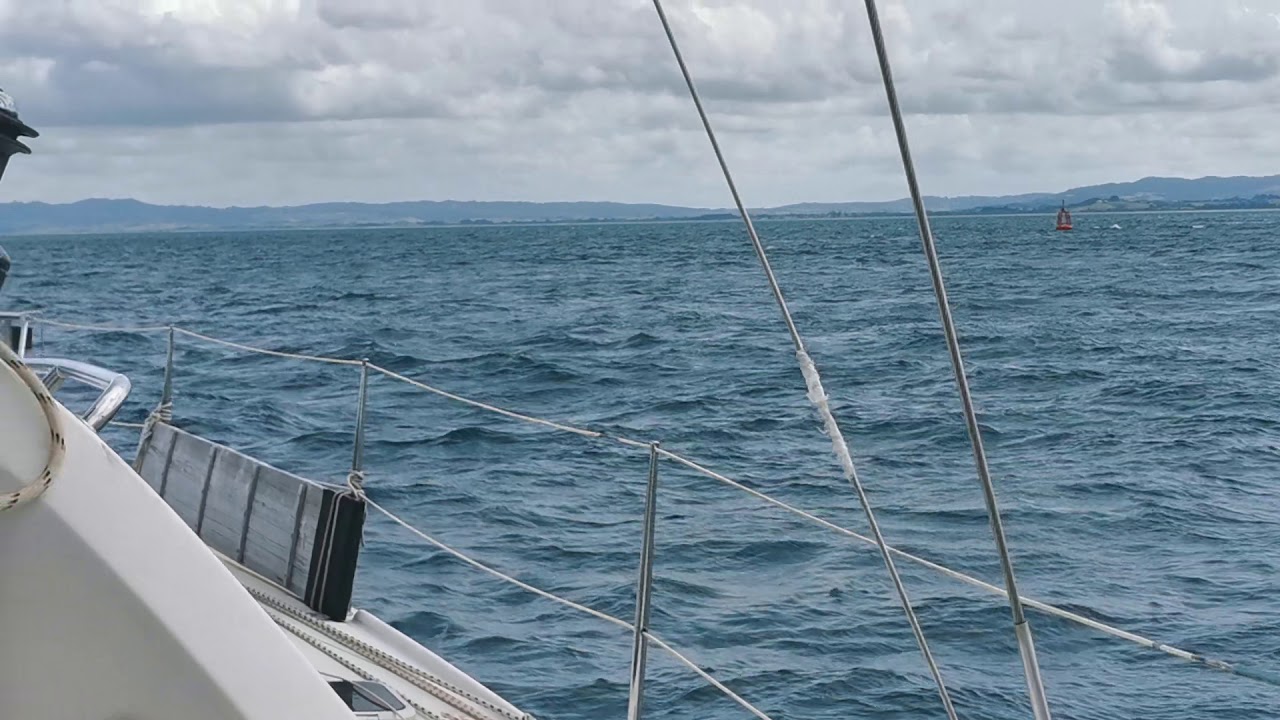 Leaving the boat yard