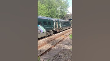 GWR class 800 with tones and graffiti at Pontyclun train station