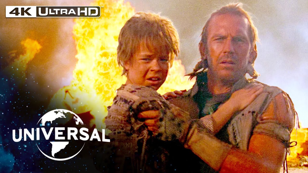 Waterworld Rescuing Enola and Destroying the Smokers' Tanker in 4K