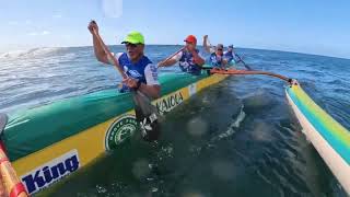 : Outrigger Santa Cruz in the Prince Kuhio Race 2025 (4Min.) Kauai, HI