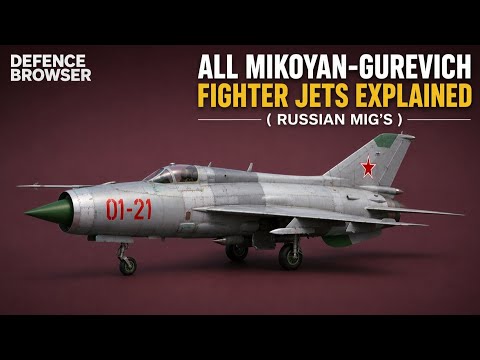 All Mikoyan-Gurevich Fighter Jets Explained (MiG-15 to MiG-31) #fighterjets #russia #war #Explained 