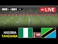 Nigeria Vs Tanzania Africa Cup Of Nations 2025 Full Match Streaming PES 21 Simulation