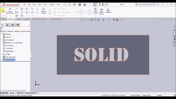 SolidWorks Tutorials | Designing a Key Chain In SolidWorks