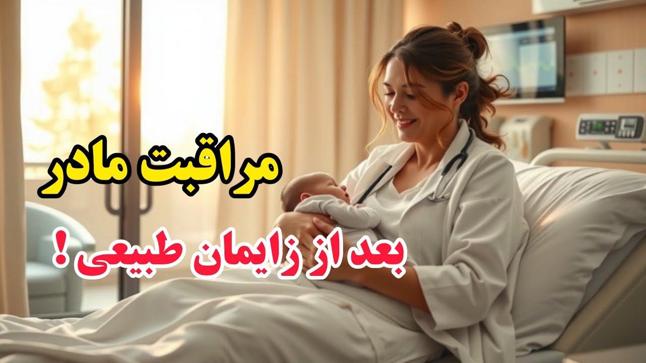 مراقبت بعد از زایمان طبیعی | نکات علمی برای بهبودی سریع، تغذیه و سلامت مادر، قسمت ۲