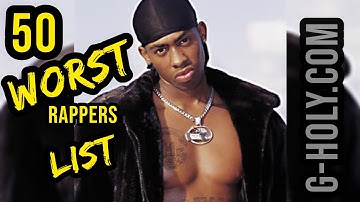 50 Worst Rappers List | REACTION |