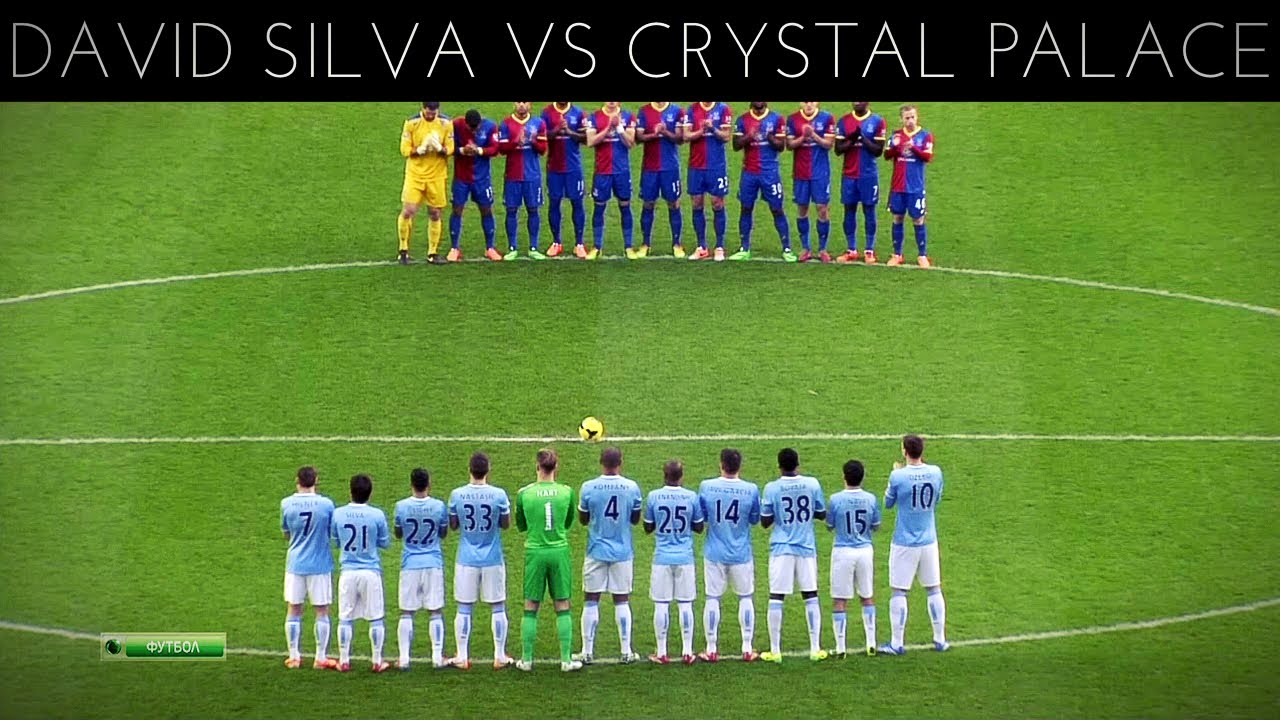 David Silva vs Crystal Palace (H) 2013-2014 EPL HD