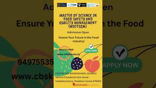 IGNOU| Food Safety &amp; Quality Management വഴി ആരോഗ്യകരമായ ഭാവി നിർമ്മിക്കൂ! help desk-7012461727