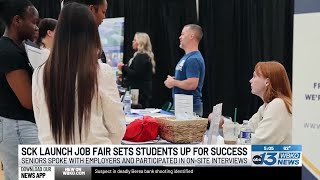 High school seniors connect with employers at SCK Launch Job Fair