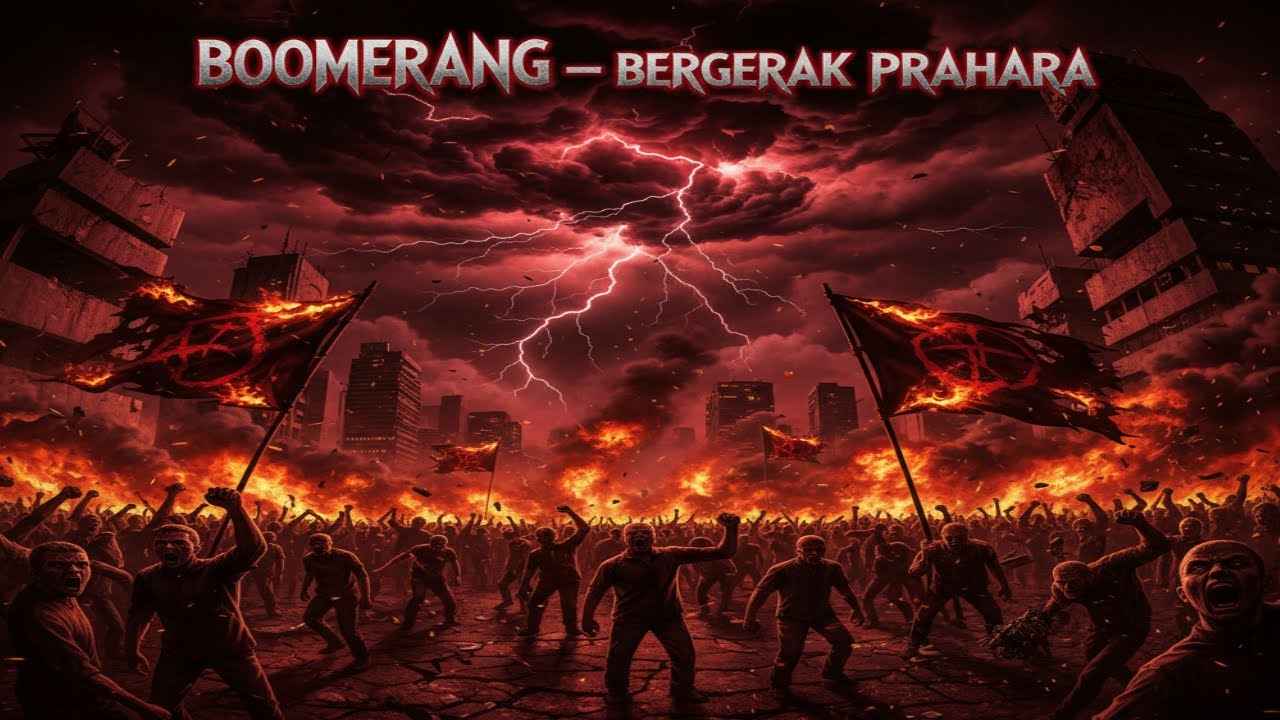 Cover Boomerang - Bergerak(Gugat Prahara)💀🤘||Brutal Metalcore / Hardcore Version