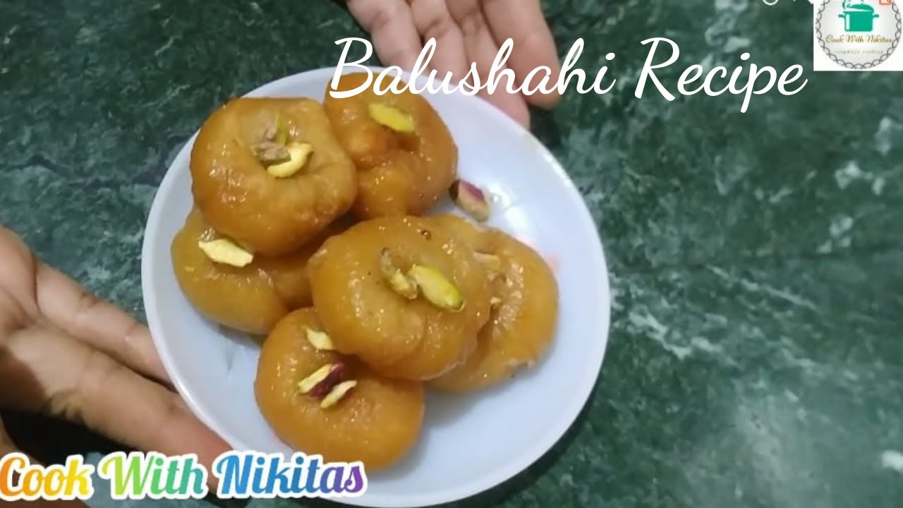 बालूशाही मिठाई की आसान रेसिपी | हलवाई जैसी बालूशाही | Balushahi Recipe With Perfect Measurements | | Cook With Nikitas