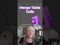 Merge Table Cells In OneNote #onenote #mergecells #crystalclearlife