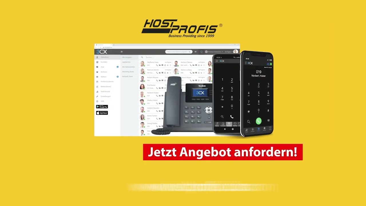 3CX Cloud Telefonanlage Kurzvideo