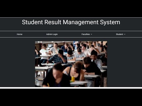 School management system in PHP | Results