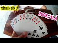 Tiến Lên Miền Nam Đếm Lá | Trận đánh Tiến Lên đỉnh cao 200.000/1lá Thanh Niên cơm gạo ăn 20 triệu