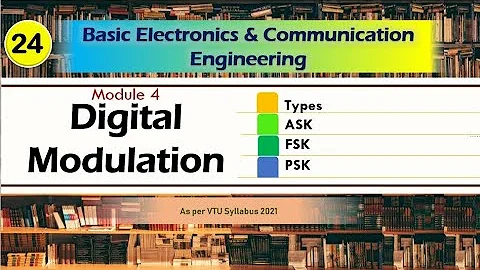 M4 L7 | Digital Modulation ASK FSK PSK | Basic Electronics and communication VTU