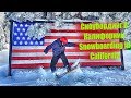 Сноубординг В Калифорнии Snowboarding in California