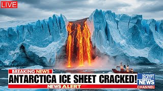 DOOMSDAY THWAITES GLACIER Splitting Apart With Glowing Crack! Massive Molten Core Exposed!