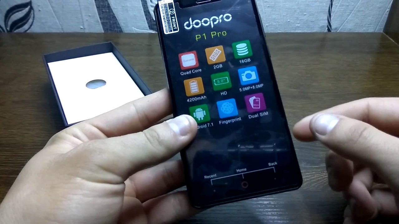 Doopro P1 PRO Распаковка