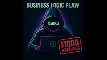 Business Logic Flaw | $1000 Worth Bug | #cybersecurity #bugbounty
