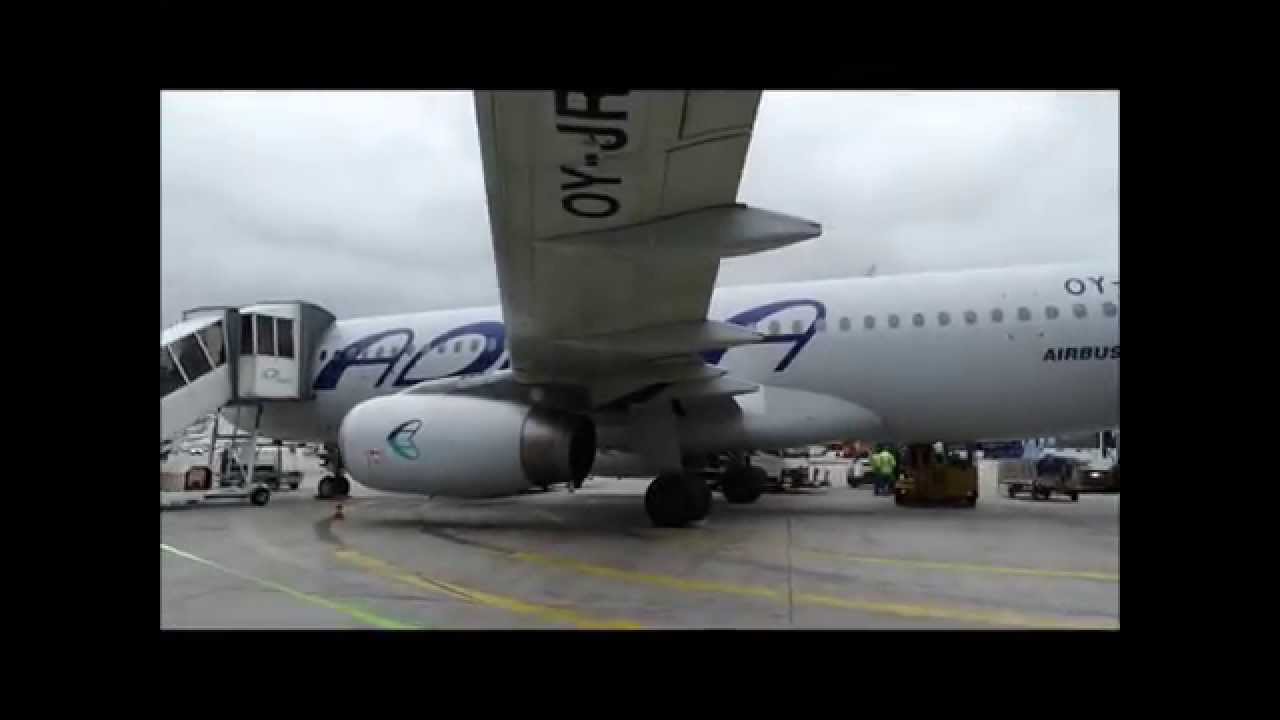 Condor flight Airbus A320 Frankfurt to Tenerife (taxi, takeoff, turbulence, landing) - YouTube